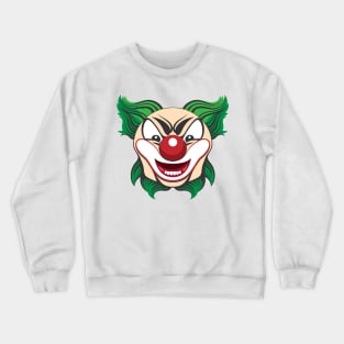 Clown Face Crewneck Sweatshirt